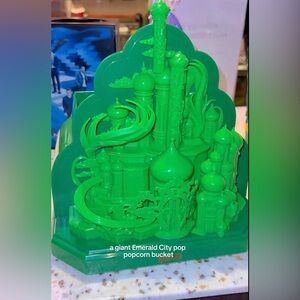 New Wicked For Good Emerald City Popcorn Bucket